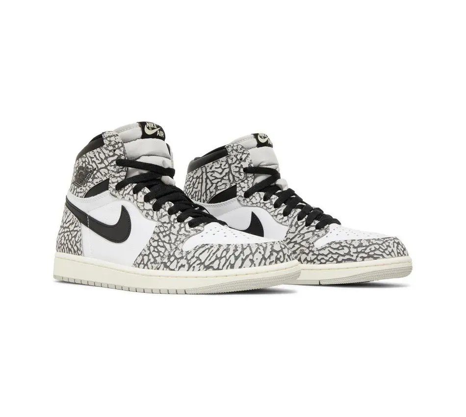 1 Retro High OG 'White Cement' фото