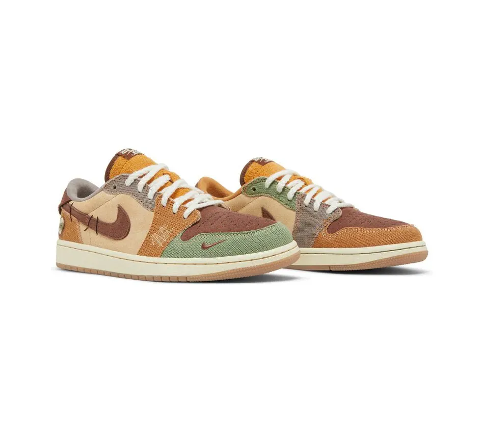 Air Jordan 1 Low X Zion Williamson Voodoo фото
