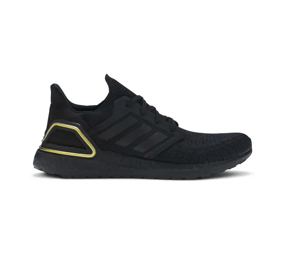 Низкие кроссовки Adidas Ultra Boost 20 Black Gold (Чёрный) Мужской