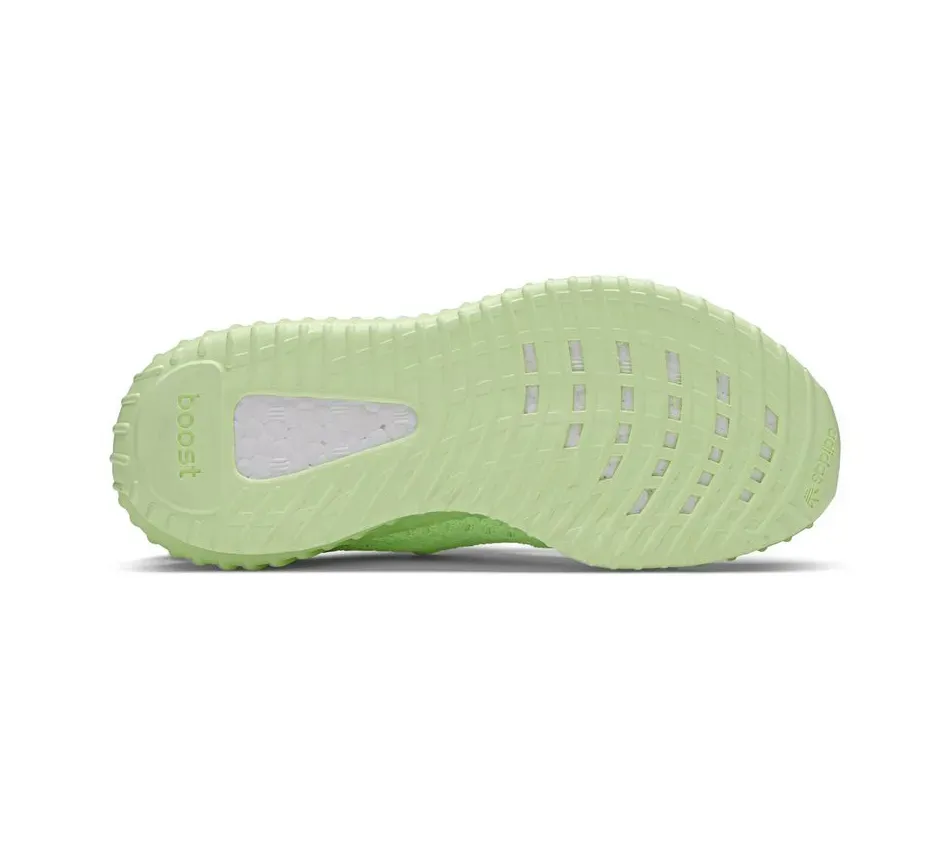 Yeezy Boost 350 V2 Kids Green Glow фото
