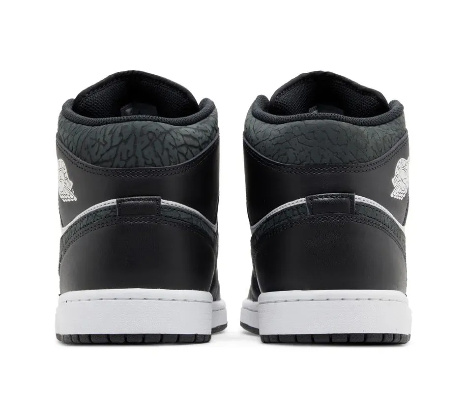 Air Jordan 1 Mid Panda Elephant фото
