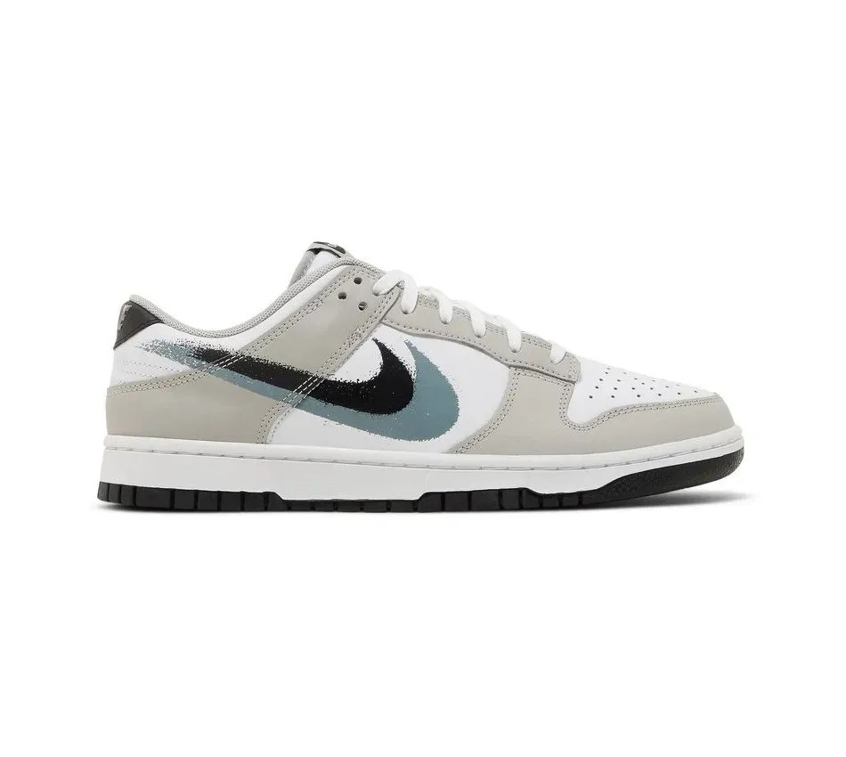 Dunk Low Spray Paint Swoosh фото