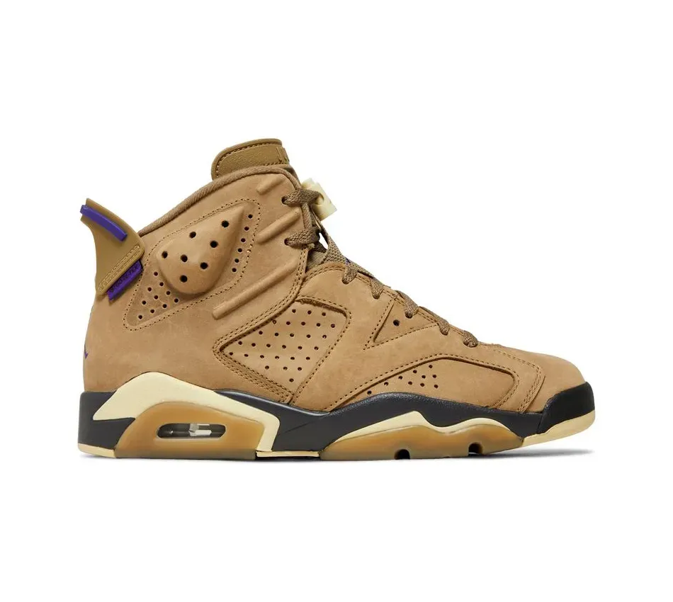 Air Jordan 6 Retro Gore-Tex Brown Kelp фото