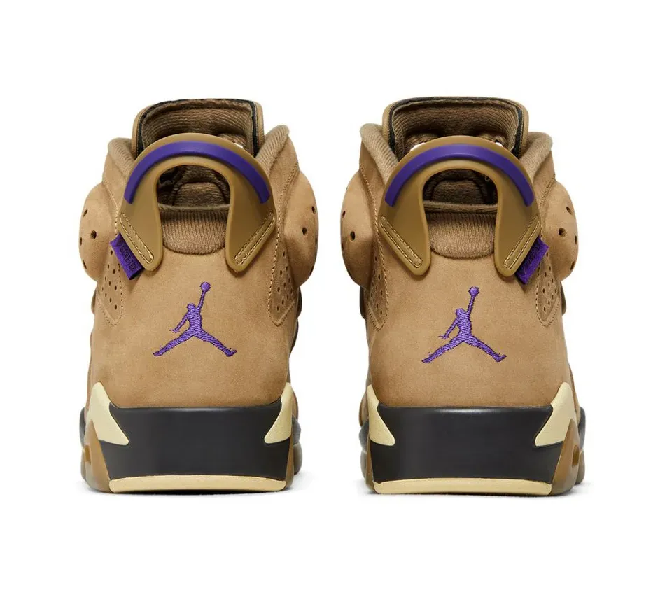 Air Jordan 6 Retro Gore-Tex Brown Kelp фото