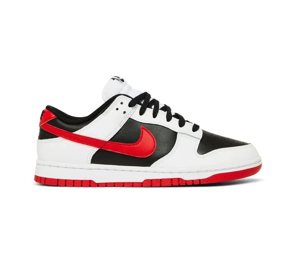 Nike Dunk Low Top Skateboard Sneakers Unisex Черно-белый