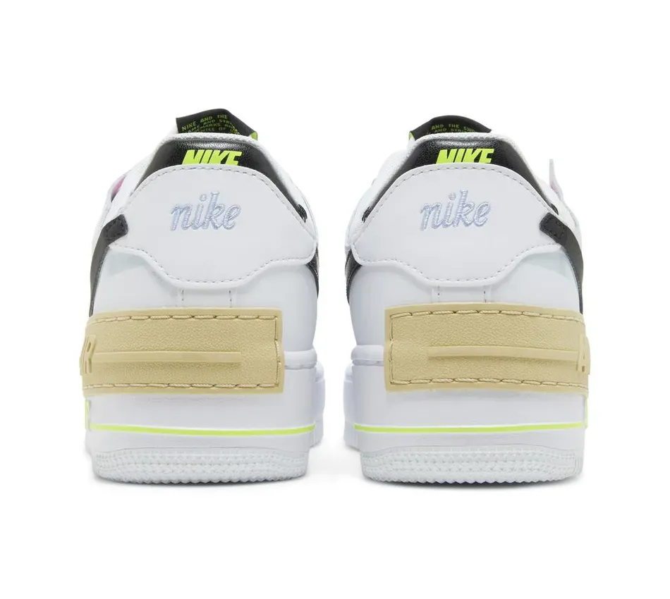 Air Force 1 Shadow White Black Pastel фото