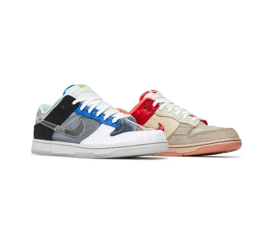 Dunk Low X The CLOT Low SP 'What The' фото