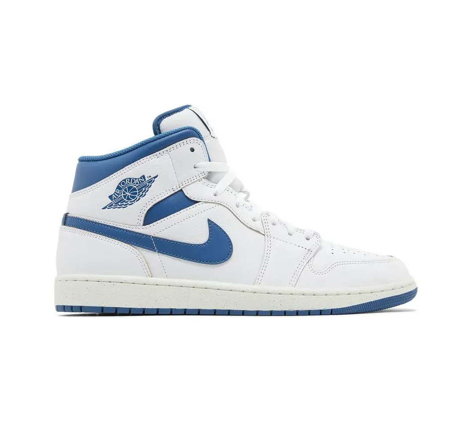 Air Jordan 1 Mid SE Industrial Blue фото