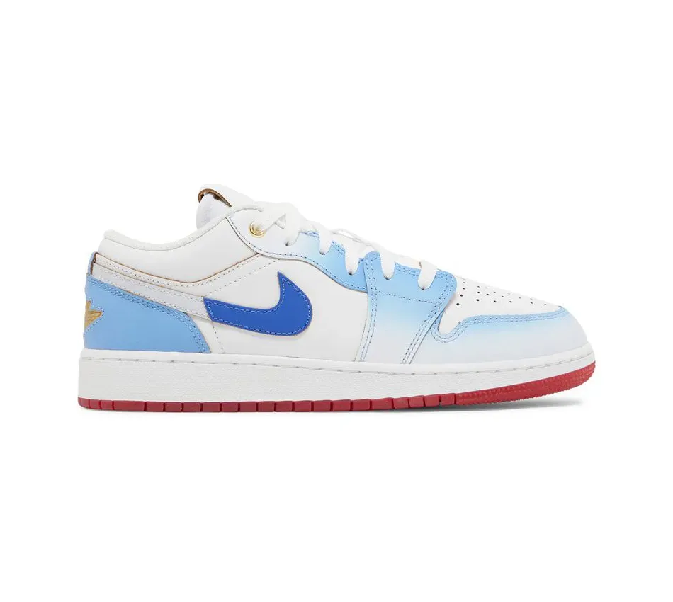 Air Jordan 1 Low GS 'Blue Gradient' фото