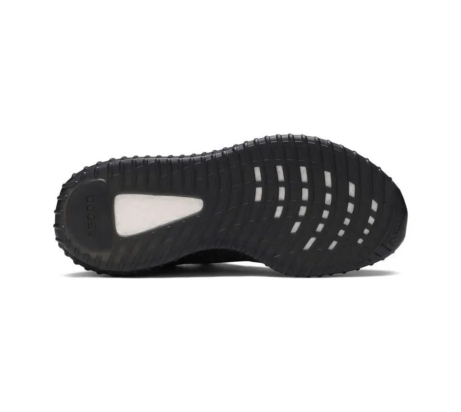 Yeezy Boost 350 V2 Kids Black Non Reflective фото