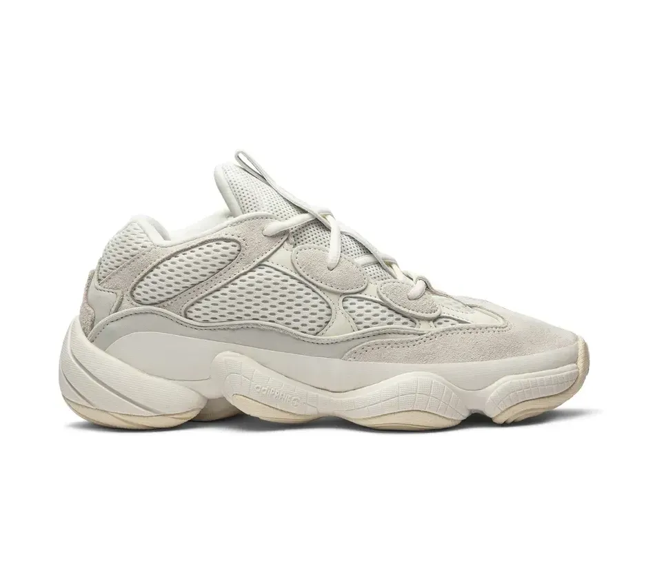 Низкие кроссовки Adidas Yeezy 500 Yeezy 500 'Bone White' (2019) (Белый) Унисекс