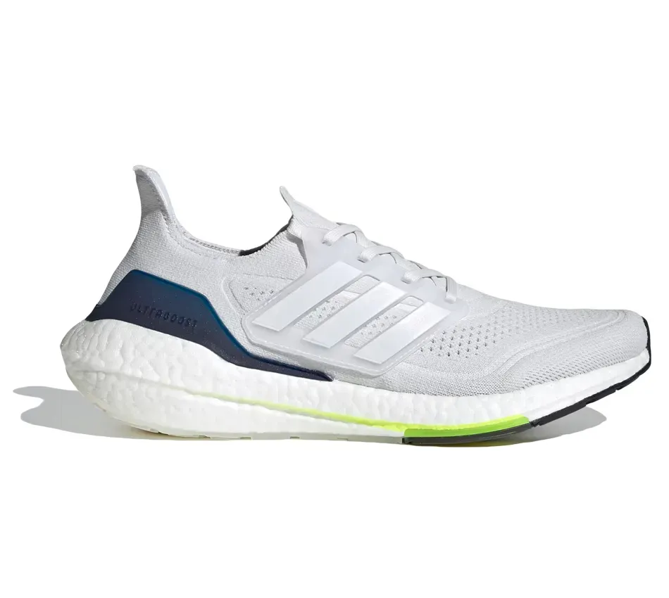 Низкие кроссовки Adidas Ultra Boost 21 Crystal White (Белый) Мужской