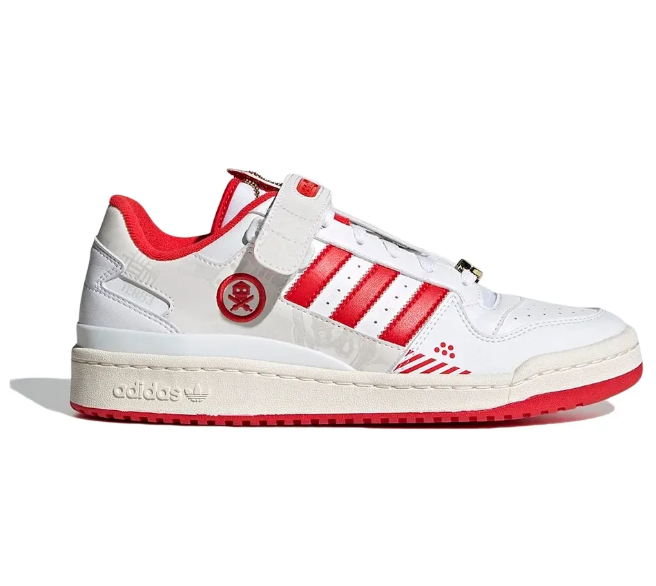 Низкие кроссовки Adidas Forum Low Quiccs X TEQ 63 (Белый) Унисекс