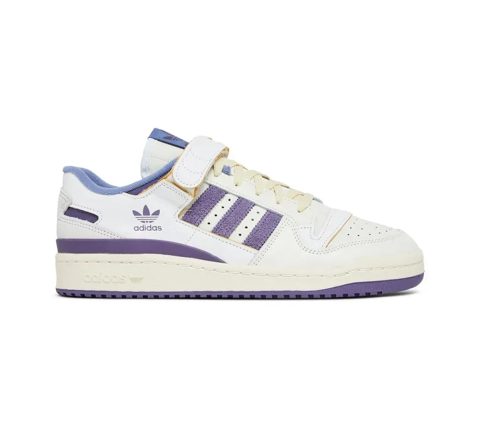 Низкие кроссовки Adidas Forum 84 Low White College Purple (Белый) Унисекс