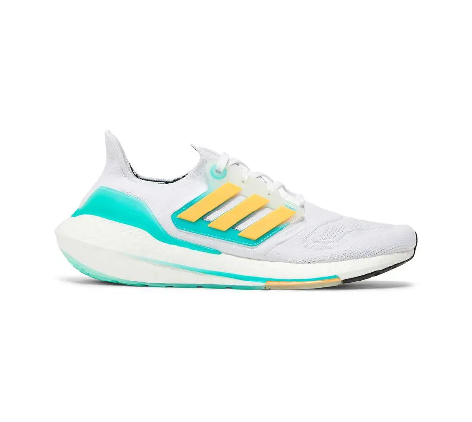 Низкие кроссовки Adidas Ultra Boost Ultraboost 22 White Mint Rush (Белый) Унисекс