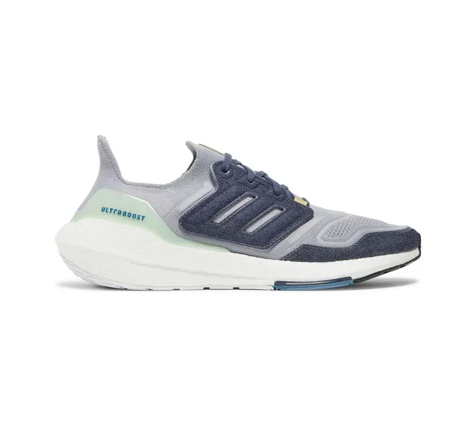 Низкие кроссовки Adidas Ultra Boost 22 Halo Silver (Серый) Мужской