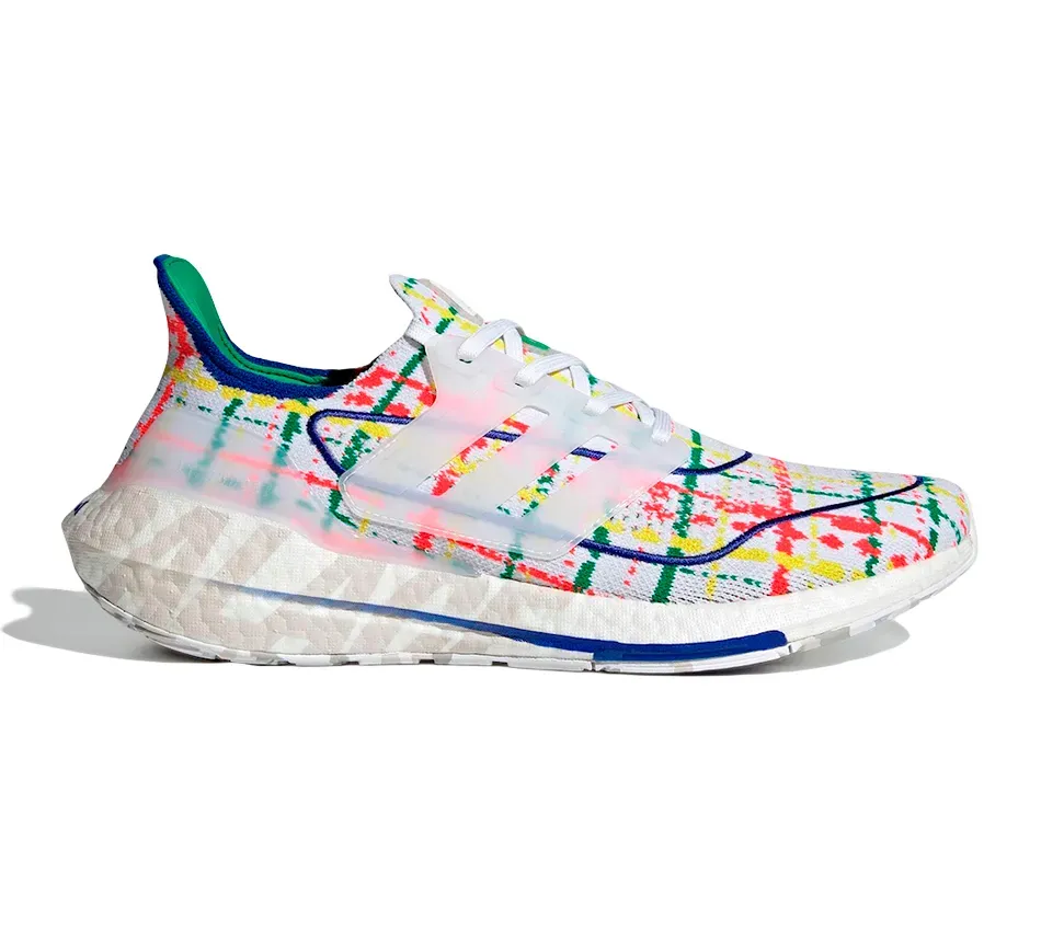 Низкие кроссовки Adidas Ultra Boost Palace X 21 White Multicolor (Разноцветный) Унисекс