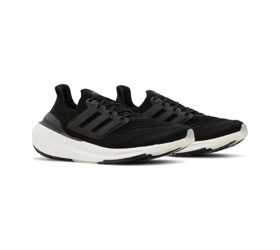 Ultra Boost Light Black White фото