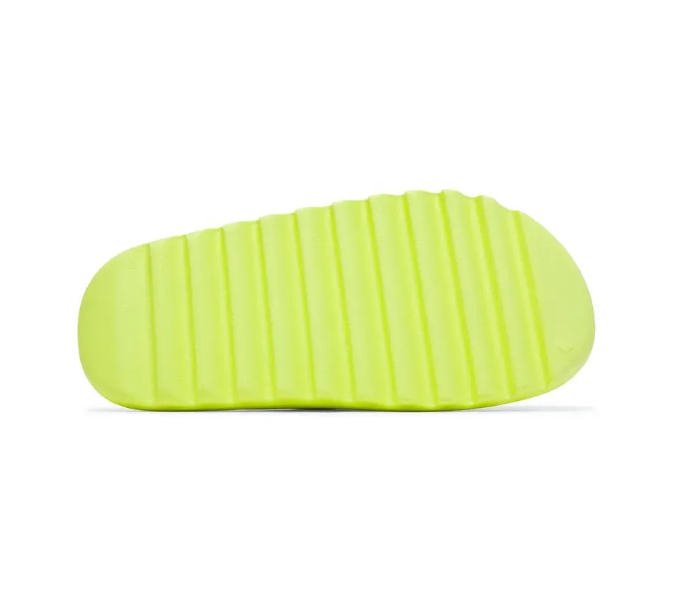 Yeezy Slide Glow Green 2022 фото