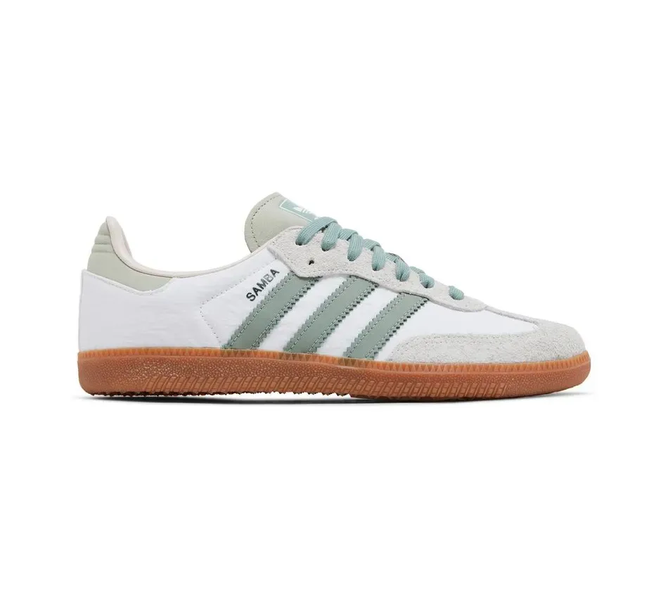 Samba White Silver Green фото