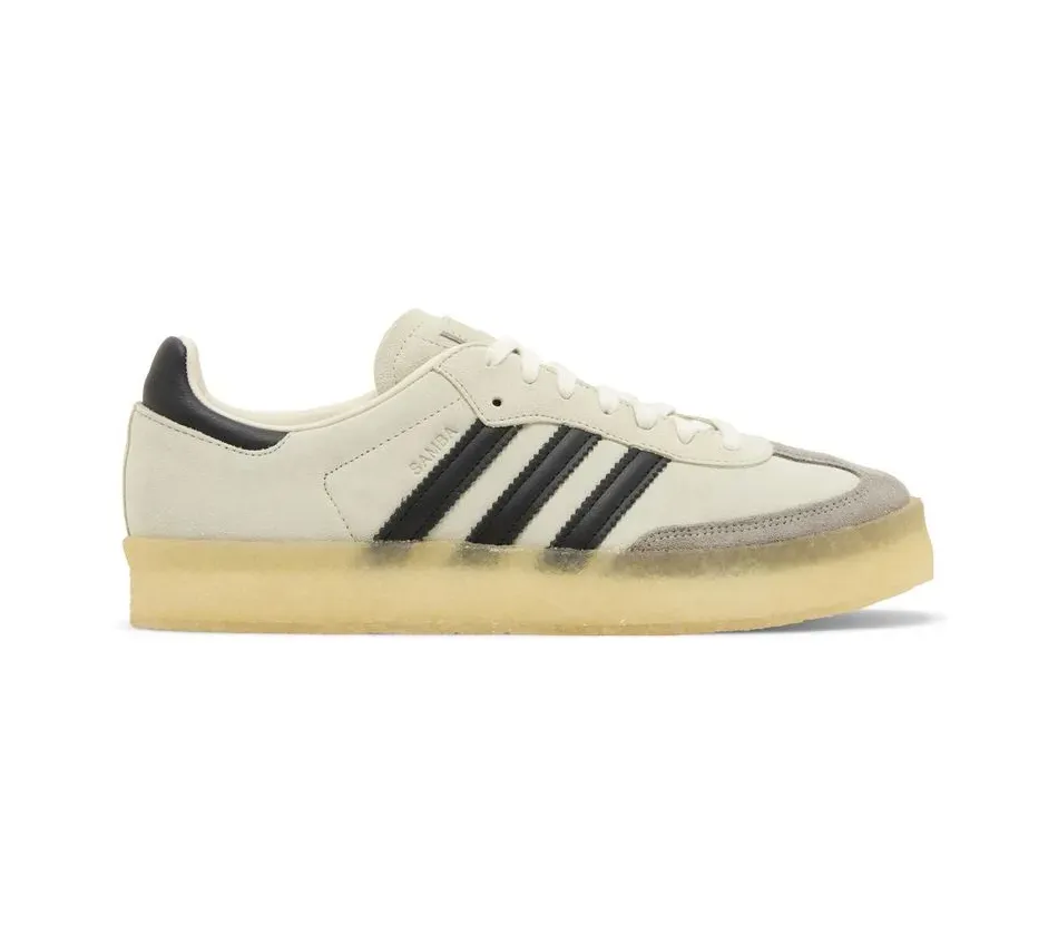 Кроссовки Adidas Samba Ronnie Fieg X Clarks X 8th Street Kithmas White Black (Бежевый) Унисекс