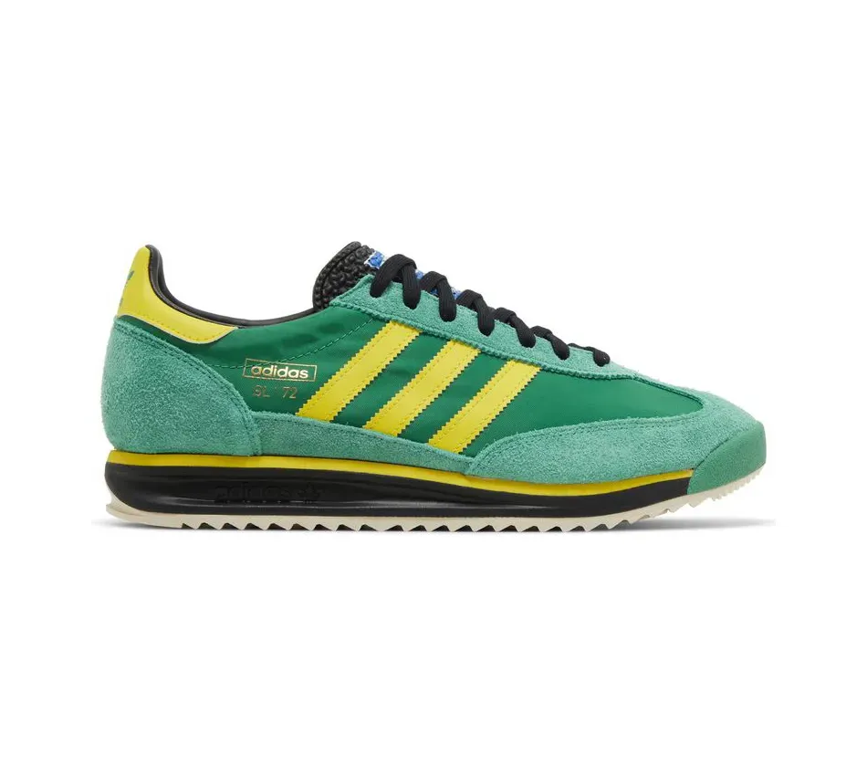 Кроссовки Adidas SL 72 Green Yellow (Зелёный) Унисекс