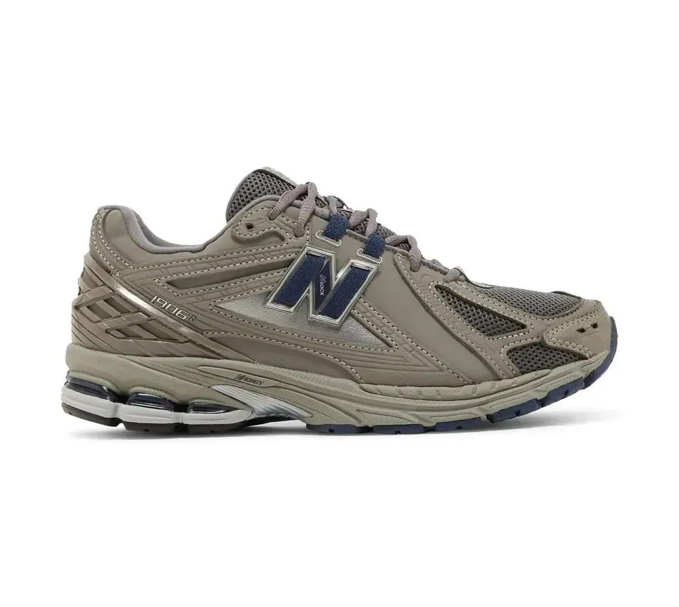 Кроссовки New Balance 1906R Grey Indigo (Кофейный) Унисекс