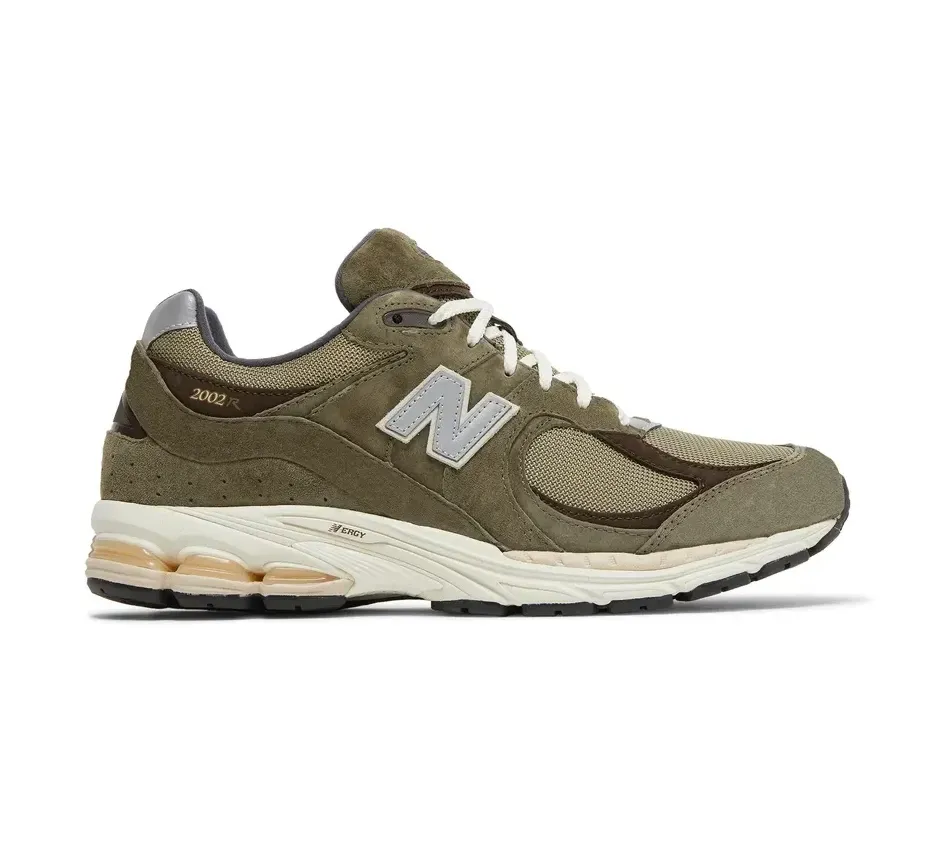 Кроссовки New Balance 2002R Olive Brown (Оливковый) Унисекс