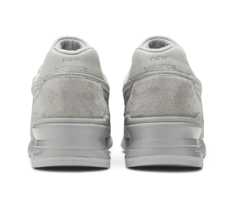 Made In USA Grey Suede