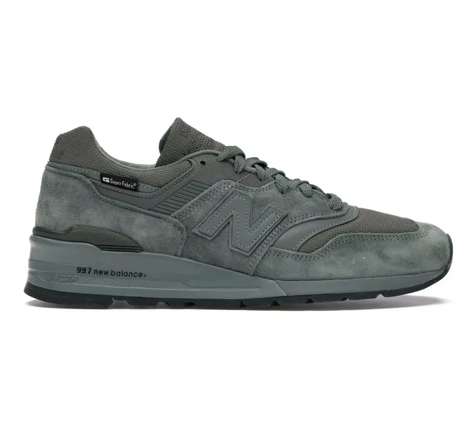 Низкие кроссовки New Balance 997 Green Black (Зелёный) Мужской