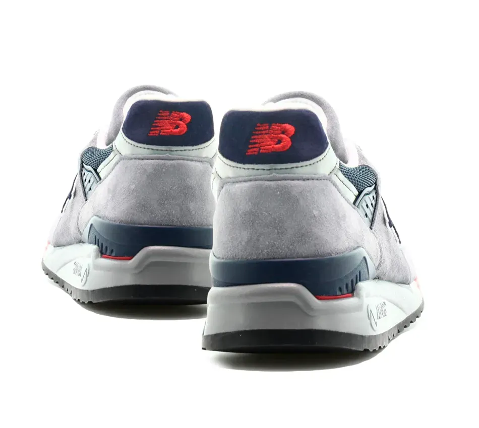 Made In USA Grey Navy Red