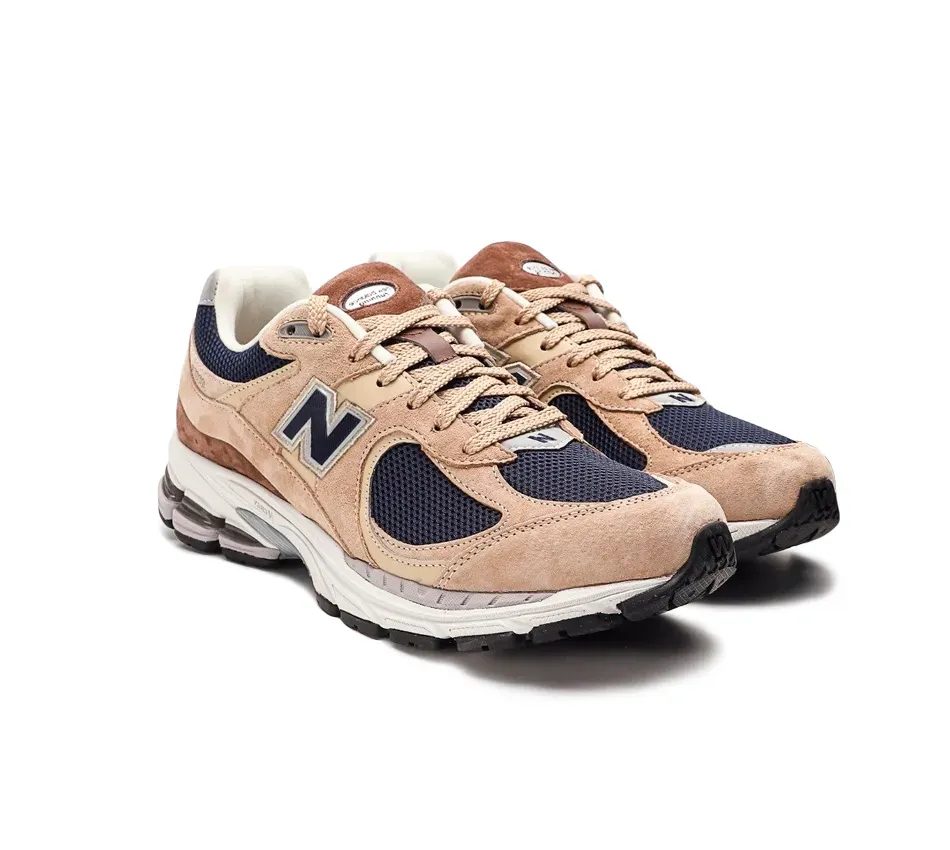 Beige Navy Blue