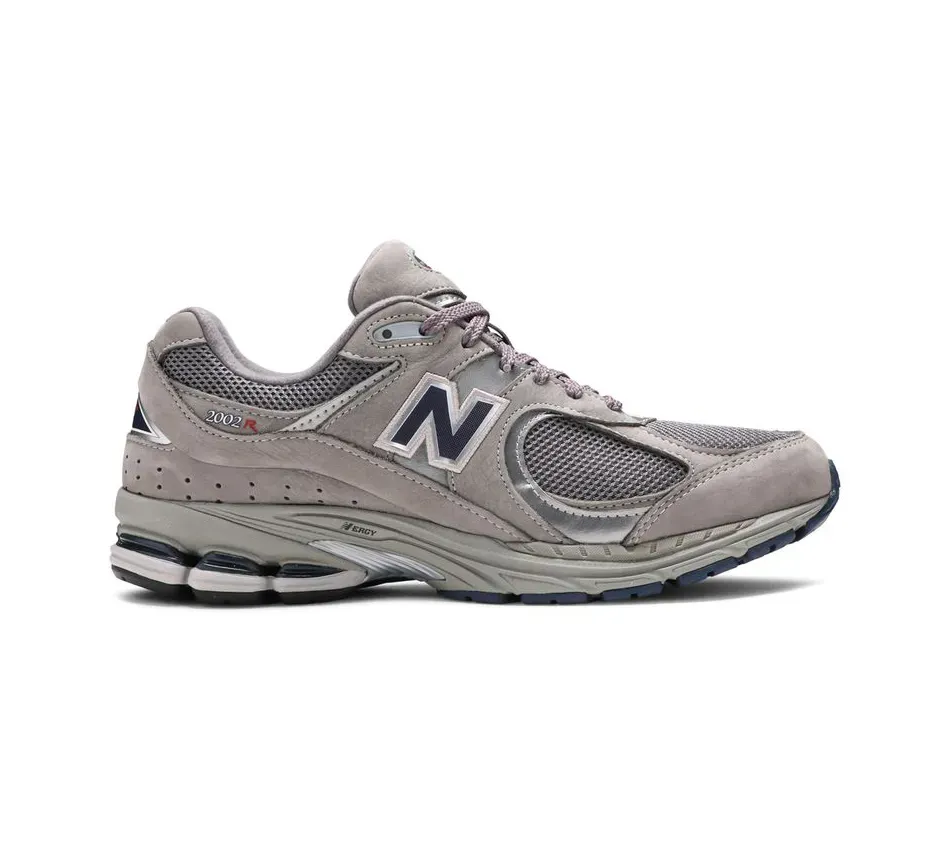 Низкие кроссовки New Balance 2002R Light Grey (Серый) Унисекс