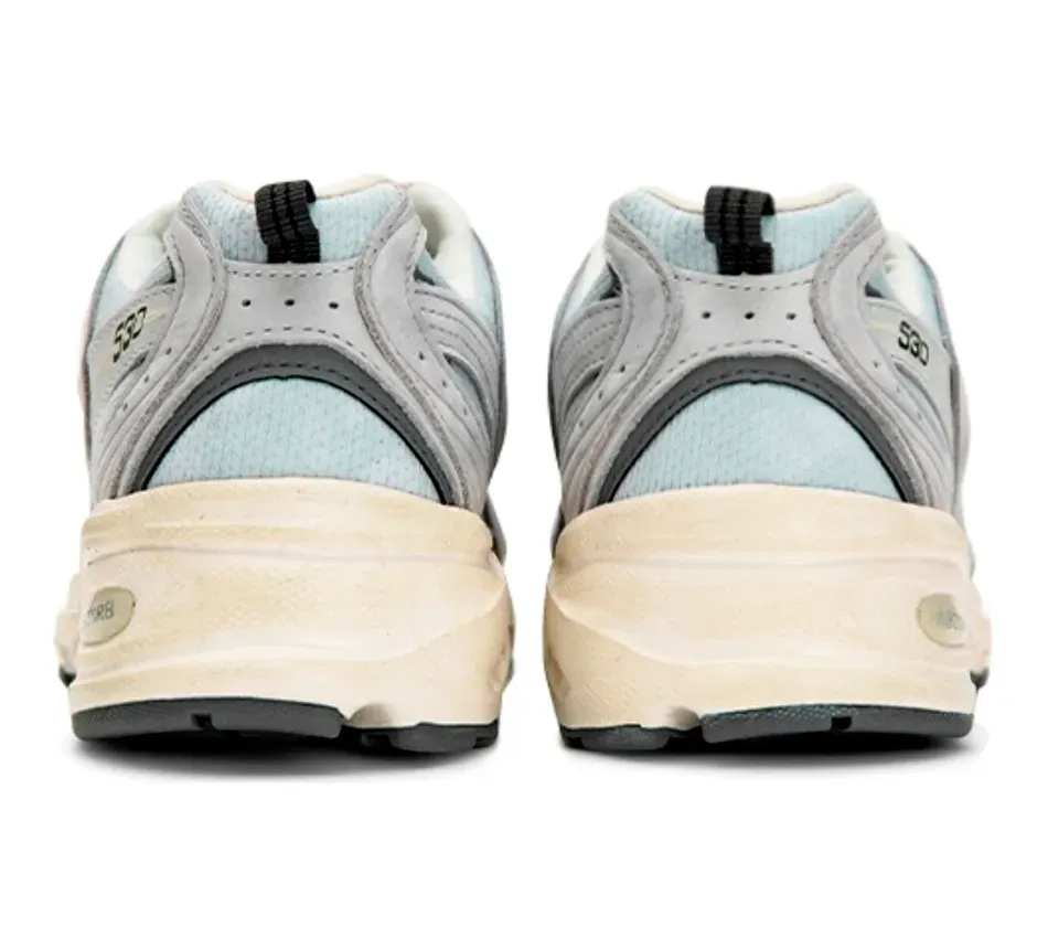 Light Grey Distressed