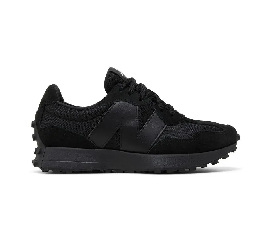 Низкие кроссовки New Balance 327 327 Triple Black (Чёрный) Унисекс