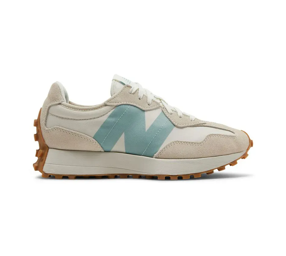 Низкие кроссовки New Balance 327 Moonbeam Storm Blue (Бежевый) Унисекс