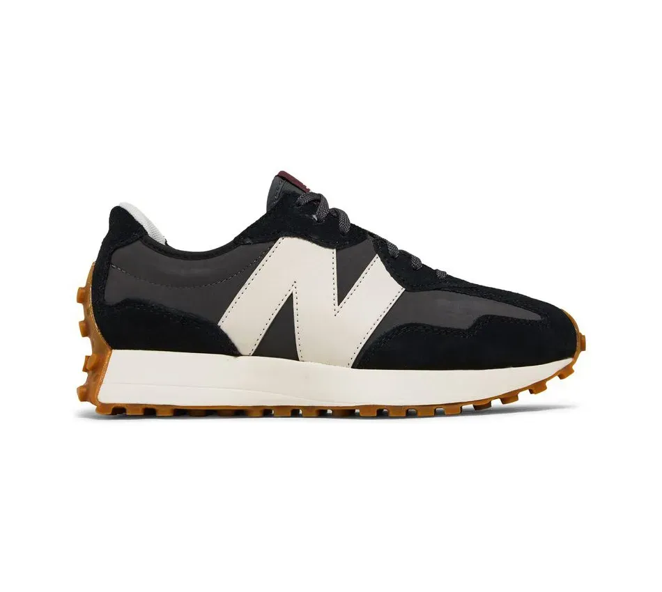 Низкие кроссовки New Balance 327 Black (Чёрный) Унисекс