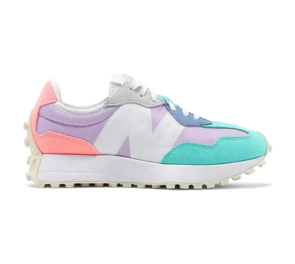 Низкие кроссовки New Balance 327 Dark Violet Summer Jade (Разноцветный) Женский
