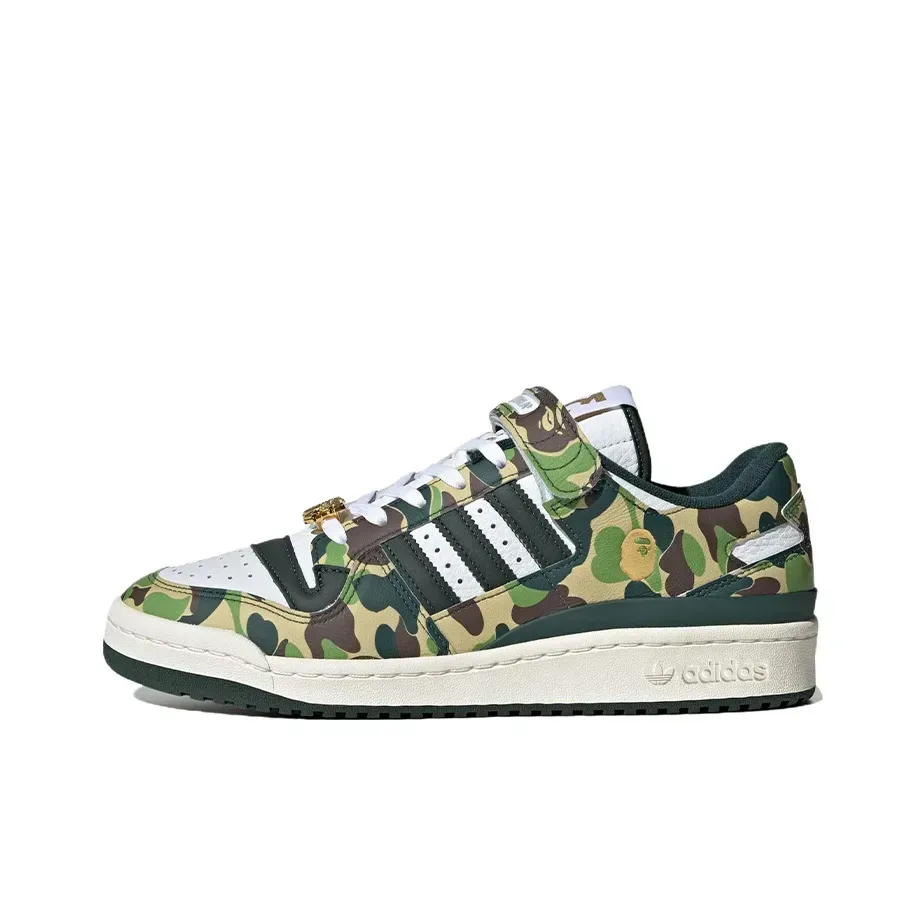 Adidas Originals A BATHING APE x Adidas Originals FORUM 84 Low Зеленый Adidas Originals A BATHING APE x Adidas Originals FORUM 84 Low Зеленый