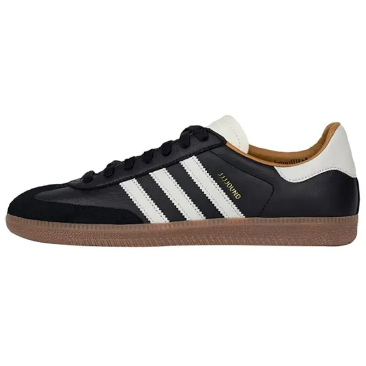 Adidas Originals JJJJound SAMBA OG Low Top Skateboard Sneakers Черный
