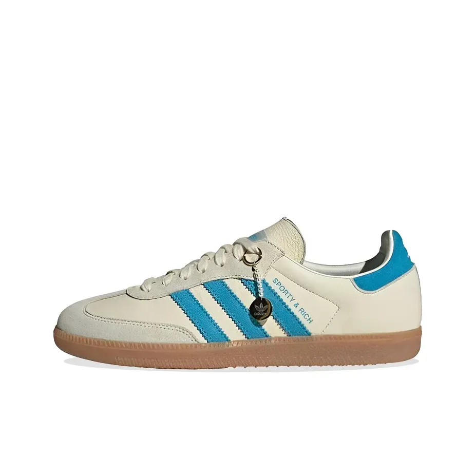 Adidas Originals SAMBA OG Cream Blue Adidas Originals SAMBA OG Cream Blue