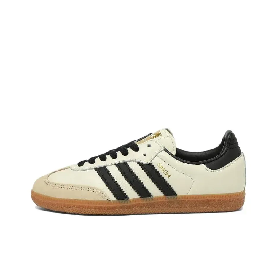 Adidas Originals Samba OG Low Top Skateboard Sneakers Women's Beige