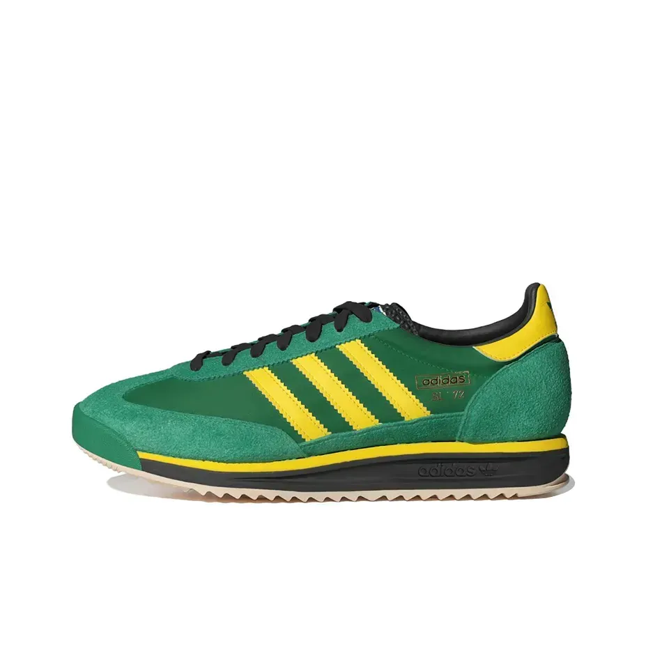Adidas Originals SL 72 RS Low Топ Зеленый Желтый Adidas Originals SL 72 RS Low Топ Зеленый Желтый