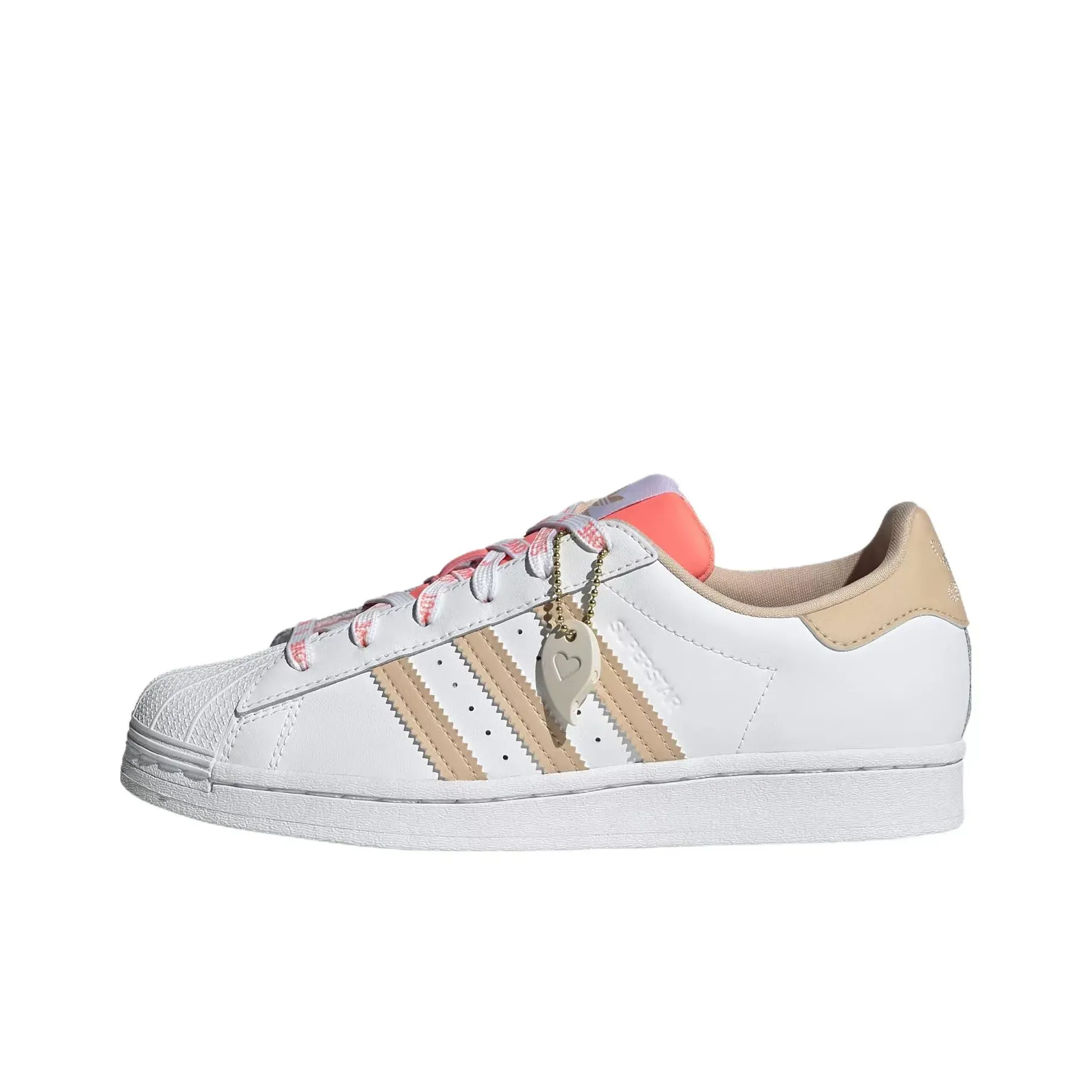 Adidas Originals Superstar Self Love Белый Светло-коричневый Adidas Originals Superstar Self Love Белый Светло-коричневый