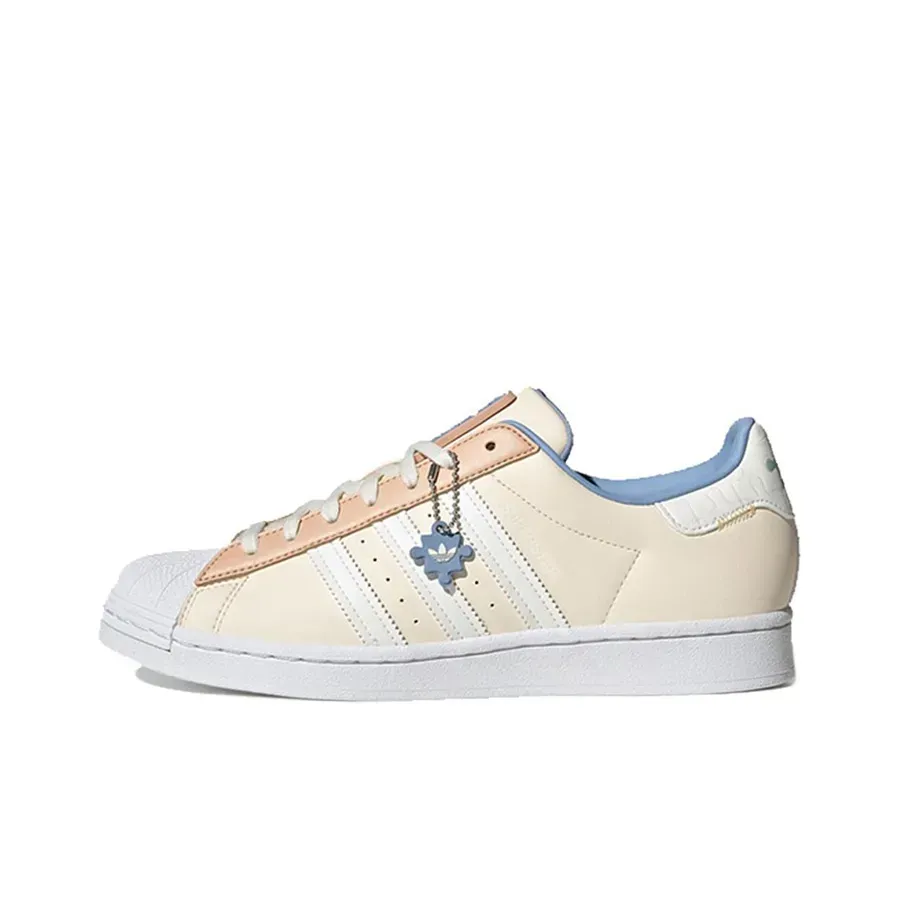 Adidas Originals Superstar Унисекс Белый Оранжевый Синий Adidas Originals Superstar Унисекс Белый Оранжевый Синий