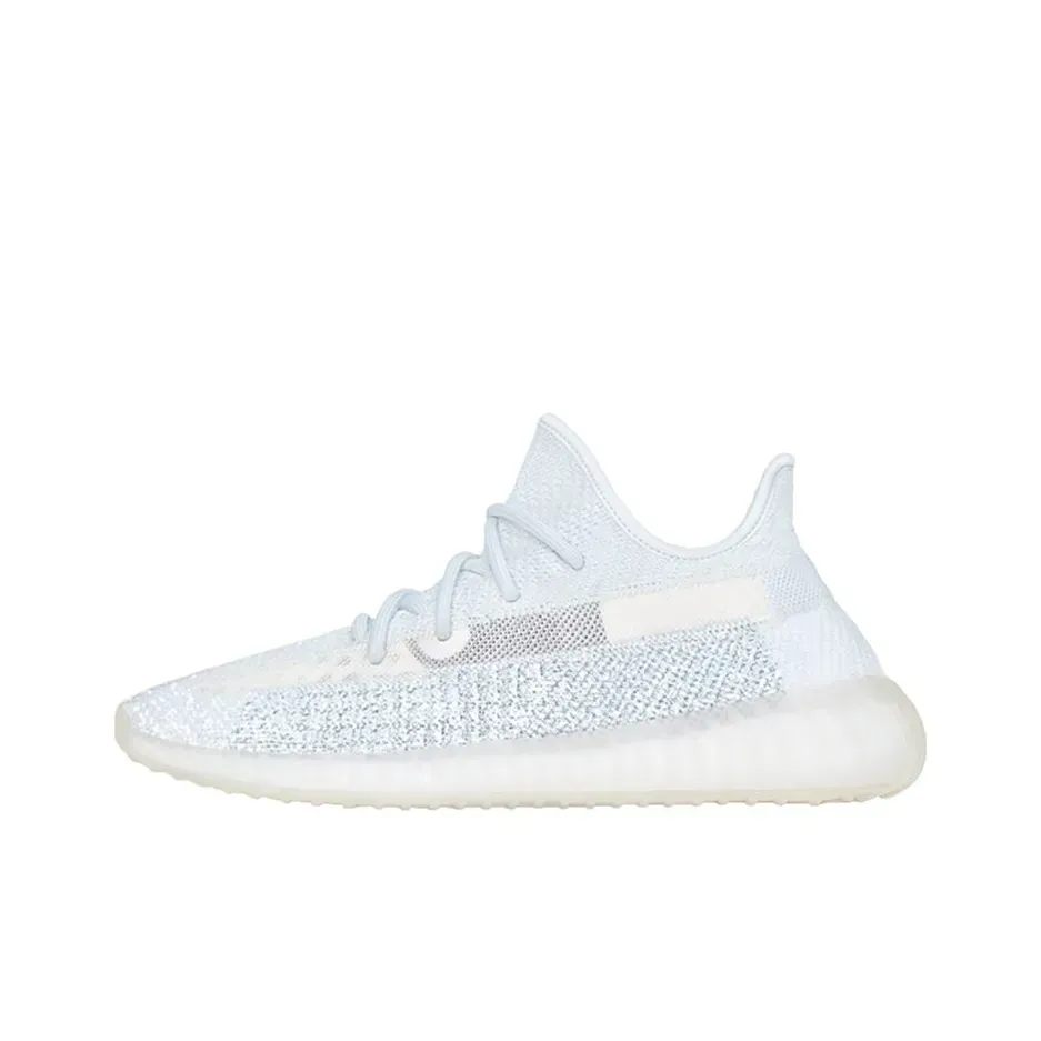 Adidas Originals Yeezy Boost 350 V2 Casual Low Top Reflective Cloud White