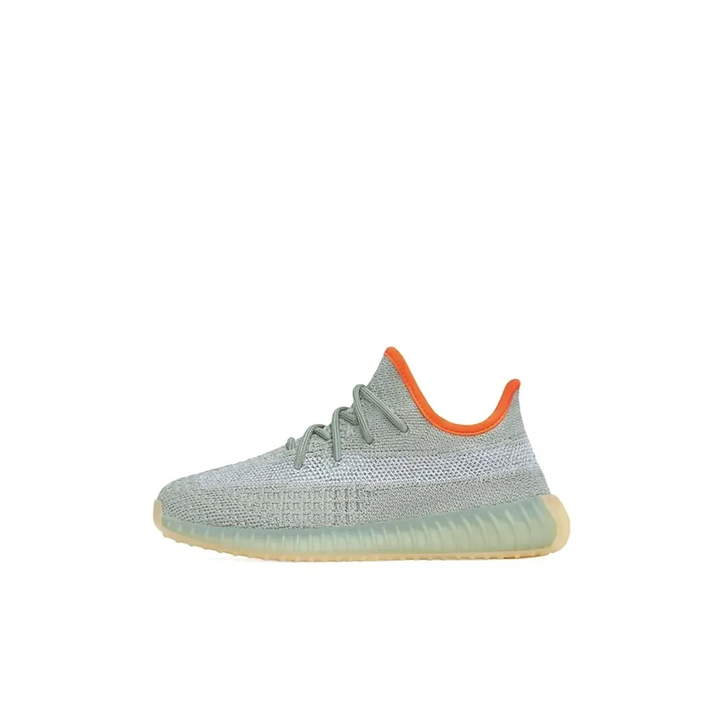 Adidas Originals Yeezy Boost 350 V2 Kids Casual Low Top Preschool Shoes Зелёный Оранжевый Adidas Originals Yeezy Boost 350 V2 Kids Casual Low Top Preschool Shoes Зелёный Оранжевый