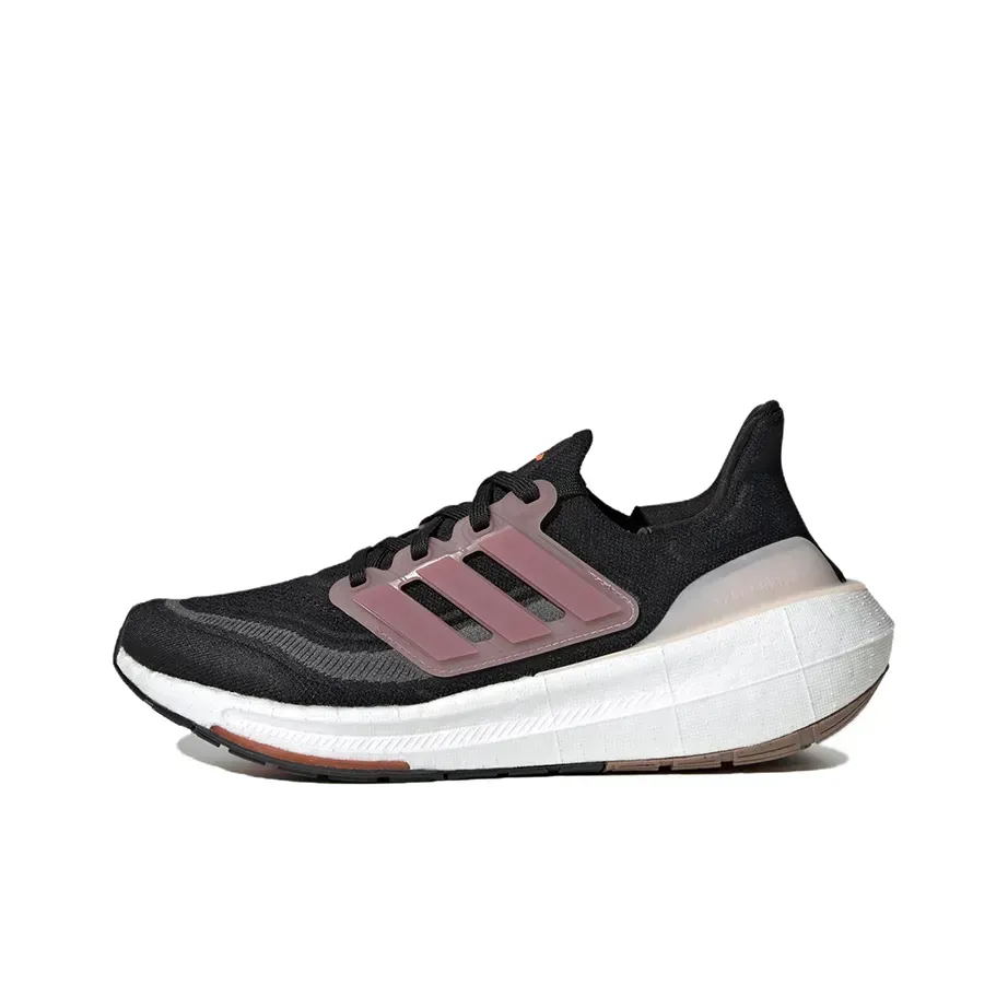 Adidas ULT Амортизация Износостойкие Низкие Беговые Кроссовки Женские Черные и Розовые