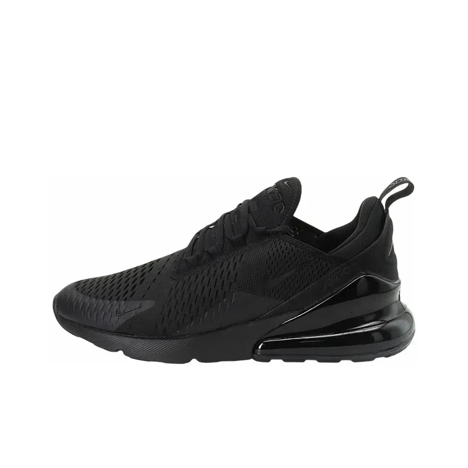 Кроссовки Nike Air Max 270 'Triple Black' (Чёрные) Мужские