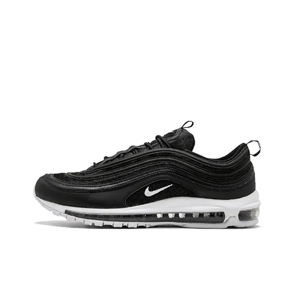 Кроссовки Nike Air Max 97 'Black' (Чёрные) Унисекс Кроссовки Nike Air Max 97 'Black' (Чёрные) Унисекс
